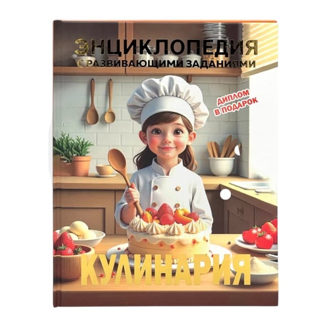 Детская энциклопедия с развивающими заданиями: Кулинария