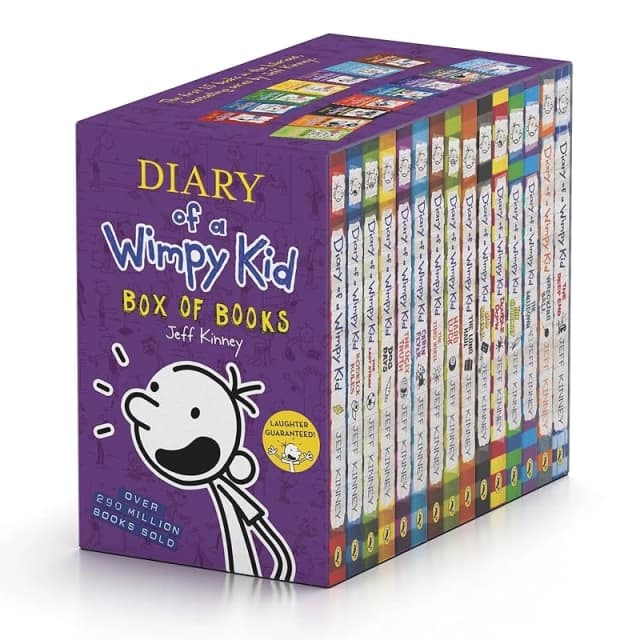 Diary of a Wimpy Kid Boxset: 15 Books Collection (Books 1-15)