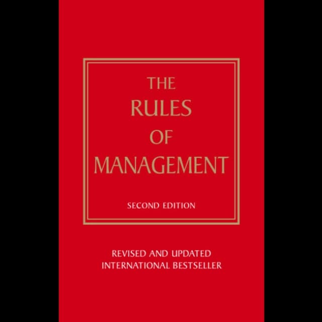 The Rules of Management