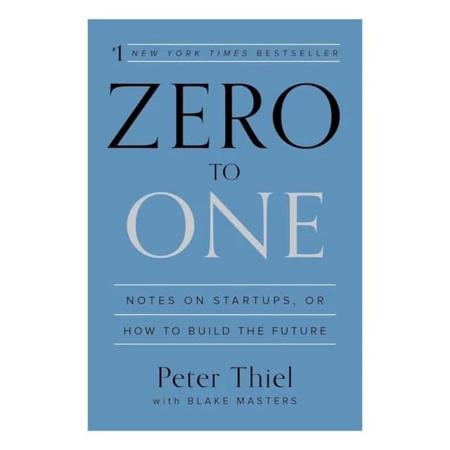 Zero to One (hard cover)