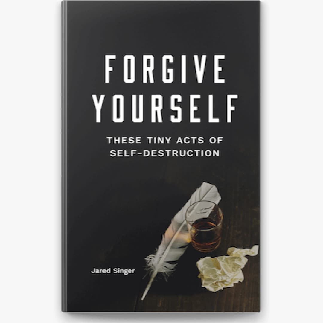 Forgive yourself. These tiny acts of self-destruction