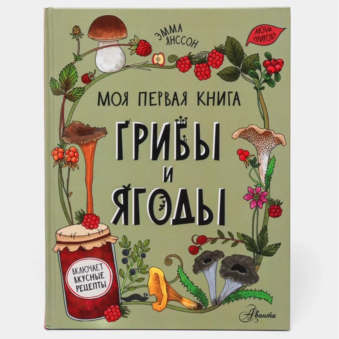 Моя первая книга грибы и ягоды