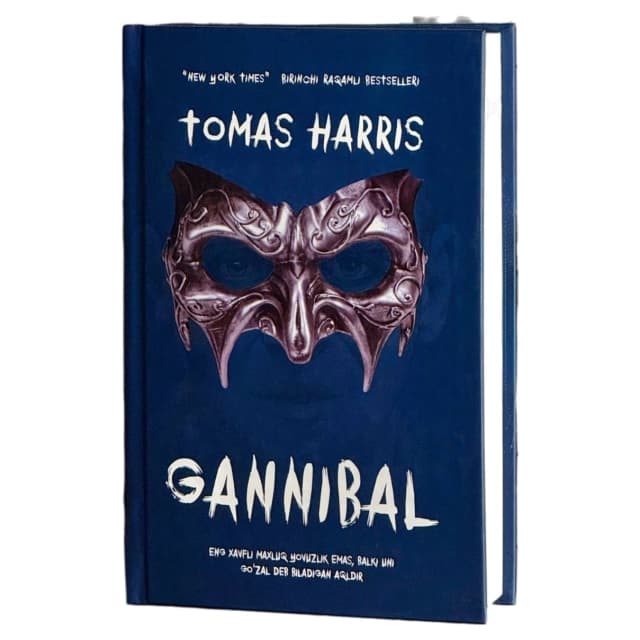 Tomas Harris: Gannibal kitobining muqovasi
