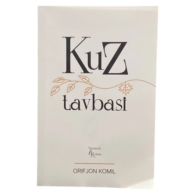 Orifjon Komil: Kuz tavbasi