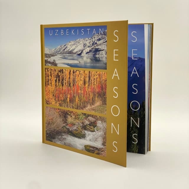 Uzbekistan Seasons album book