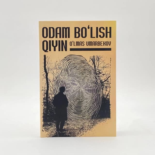 Odam bo'lish qiyin kitobining muqovasi