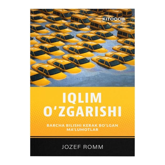 Iqlim o'zgarishi kitobining muqovasi