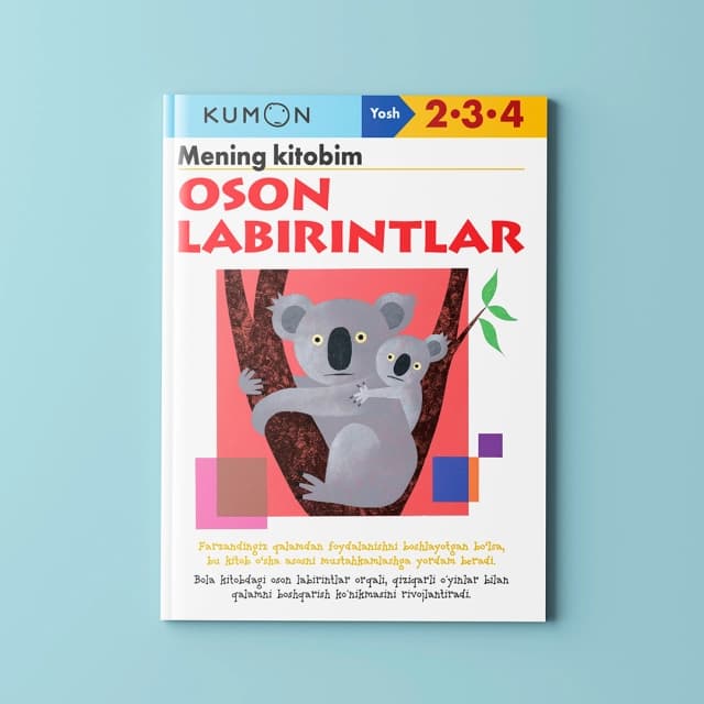 Mening kitobim. Oson labirintlar