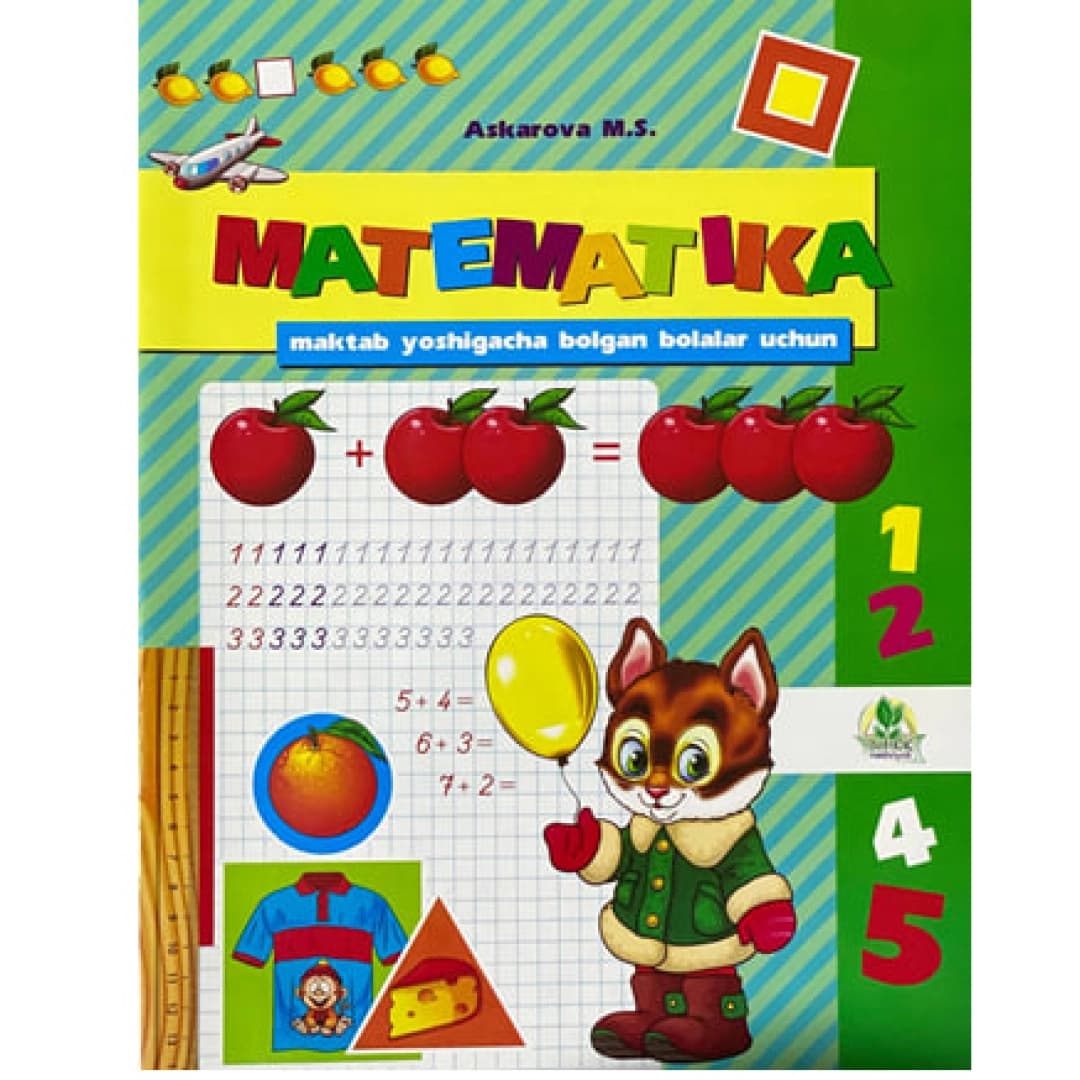 Matematika maktab yoshigacha bo'lgan bolalar uchun