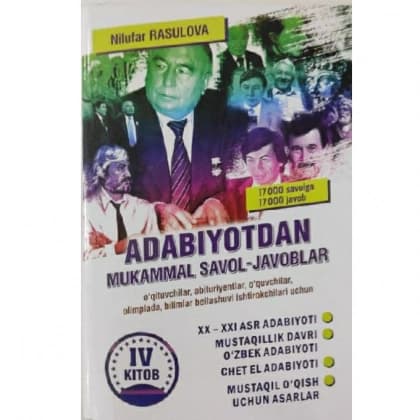 Adabiyotdan mukammal savol-javoblar 4-kitob