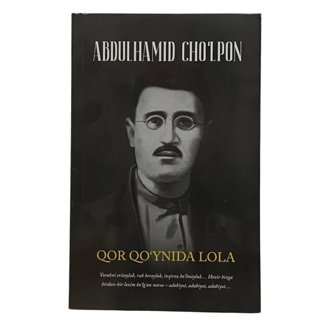 Qor qo'ynida lola (qora muqova)