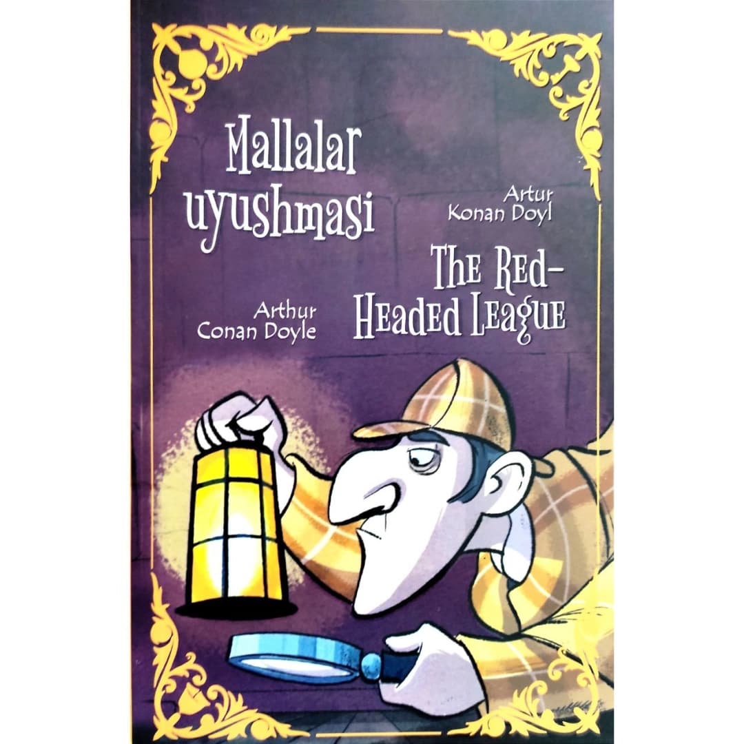Mallalar uyushmasi (The Red-Headed League) kitobining muqovasi