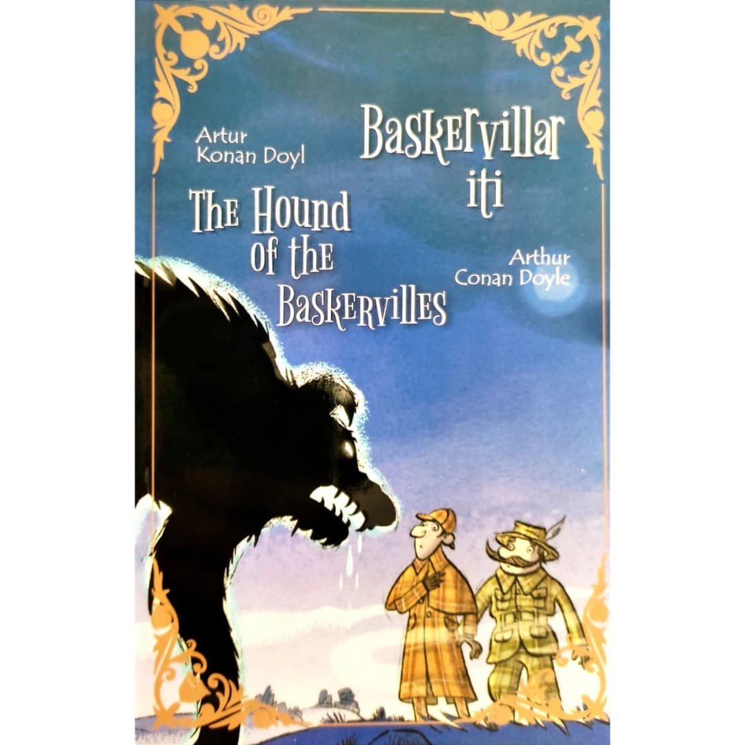 Baskervillar iti (The Hound of the Baskervilles) kitobining muqovasi