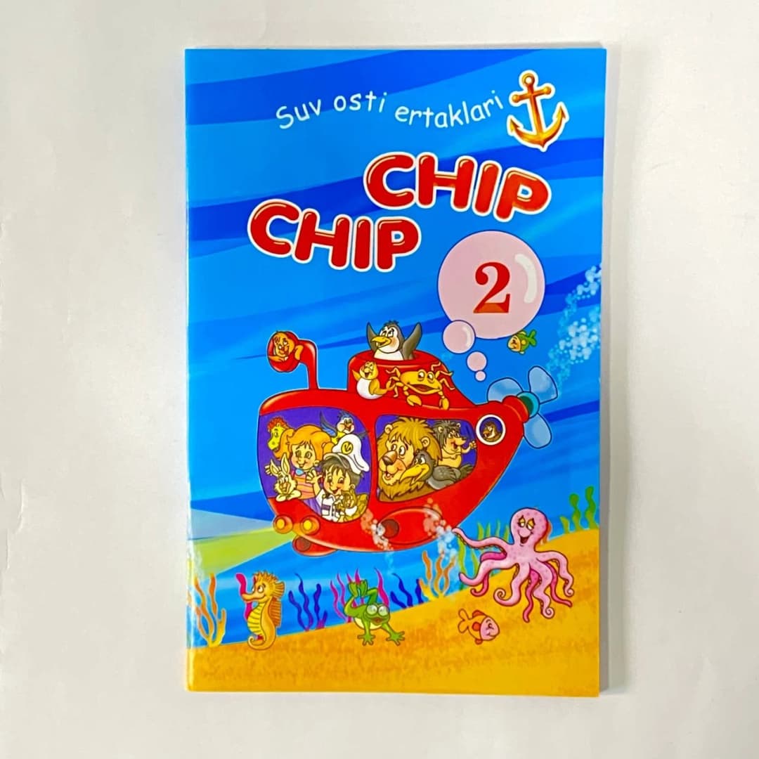 Suv osti ertaklari: Chip Chip 2-kitob (Ertaklar yordamida fe'l atvor tarbiyasi)