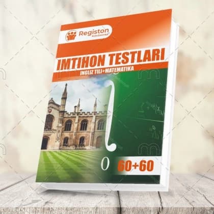 Imtihon testlari (matematika-ingliz tili)