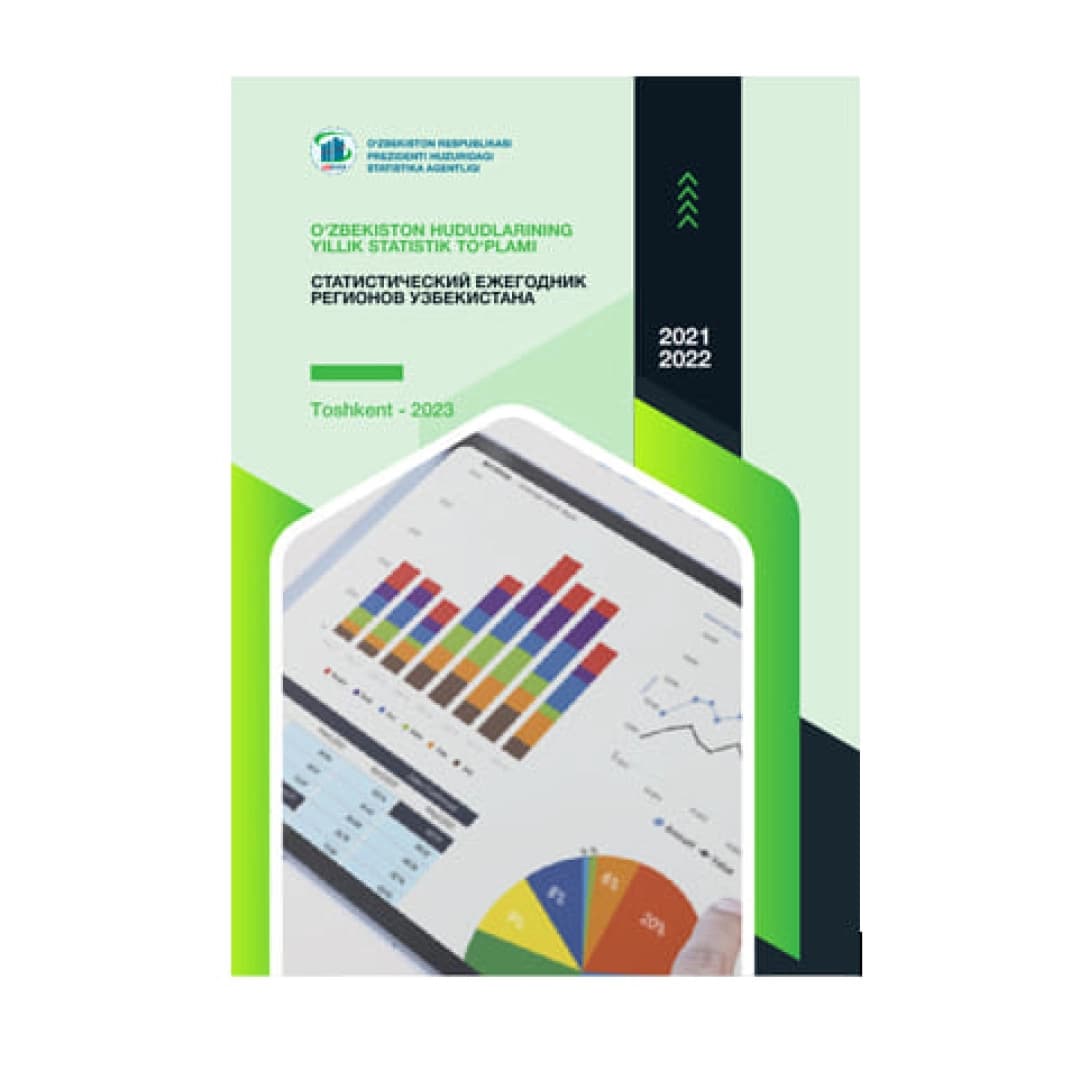 O'zbekiston hududlarining yillik statistik to'plami (2019-2022)