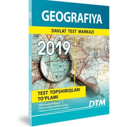 Geografiya (2019 yil test topshiriqlari to'plami)