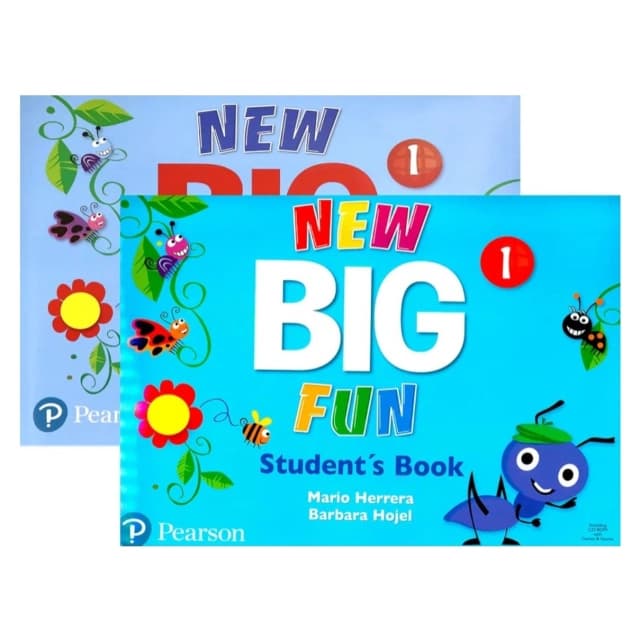 New Big Fun 1. Student's book + Wookbook