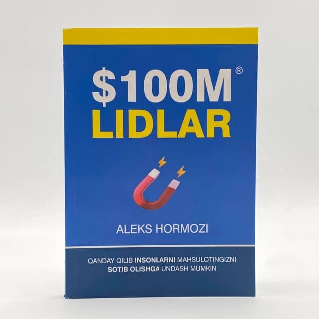 $100M lidlar kitobining muqovasi