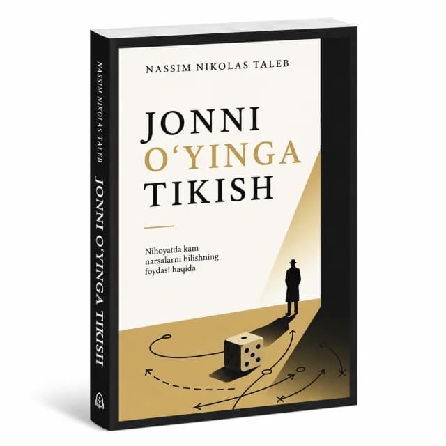 Jonni o'yinga tikish kitobining muqovasi